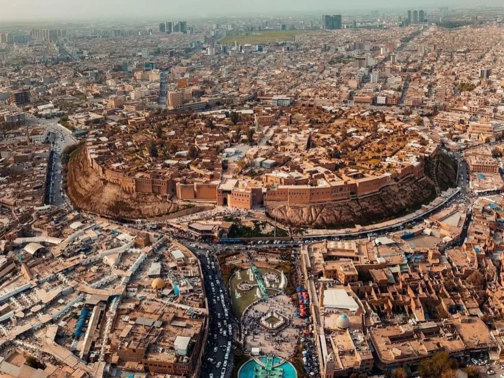 فاصله اربیل تا سلیمانیه