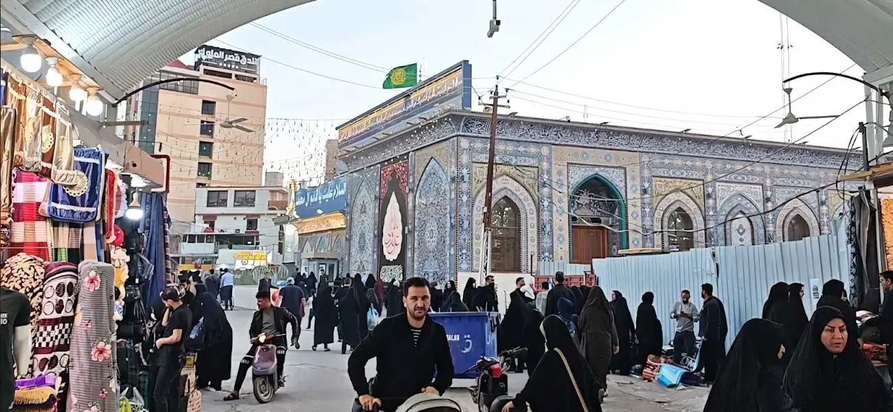 گرفتن پتو در کربلا