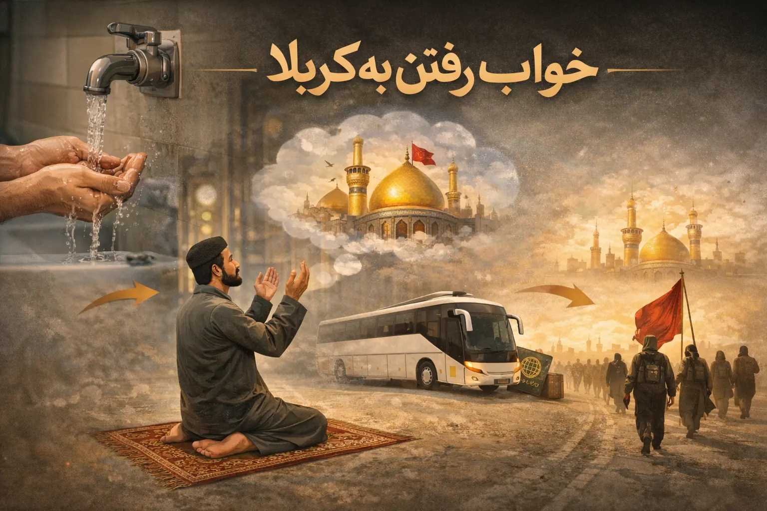 تعبیر خواب رفتن به کربلا