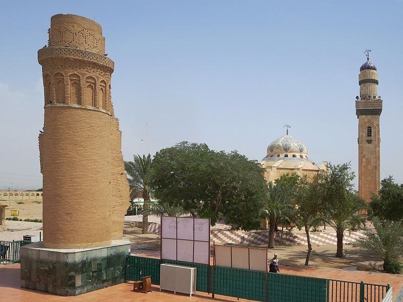 مسجد قدیمی بصره یک مکان مهم تاریخی