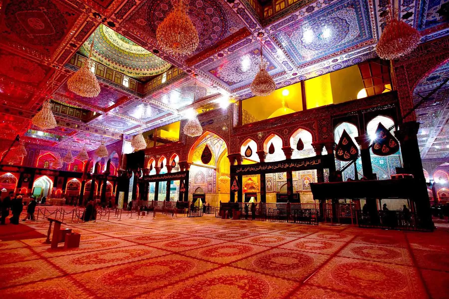 کادر درمان در کربلا